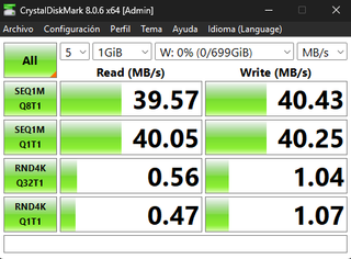 Disco Duro Toshiba 750GB 2,5"