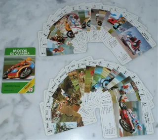 Baraja Cartas Motos de Carrera Fournier