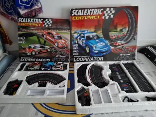 Scalextric Compact Extreme Raiders y Loopinator