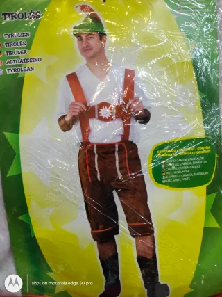 Disfraz Tirolés Talla única