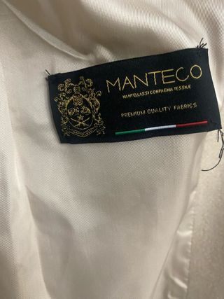 Abrigo Zara Lana Beige Talla XS