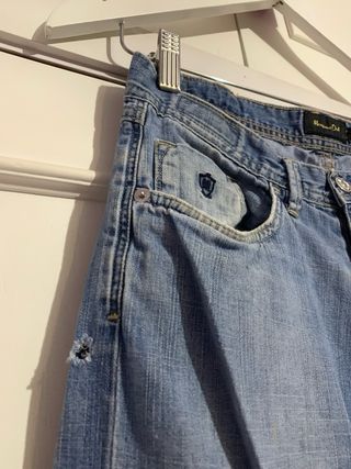 Massimo Dutti Pantalón Azul