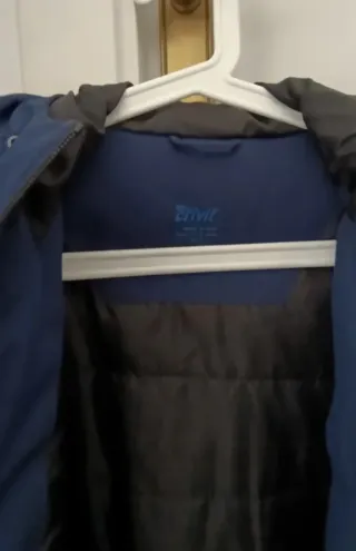 Chaqueta Crivit azul con capucha Talla M