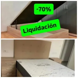 Canapés  abatible madera