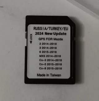 GPS Mazda 2024 Rusia Turquía EU