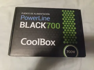 Fuente Alimentación CoolBox BLACK700 700W