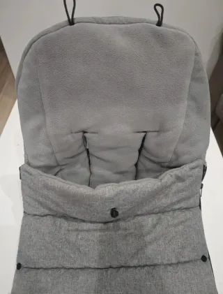 Saco Bugaboo gris melange.