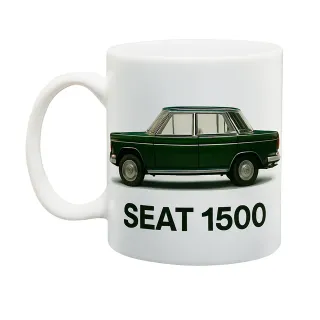Taza Ceramica SEAT 1500 Colección Clásicos