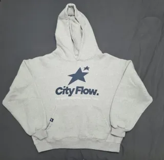 Sudadera Gris City Flow