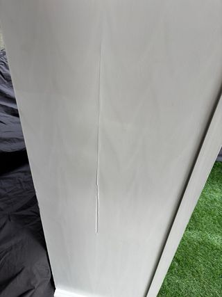 Armario Vitrina Blanco Restaurado Vintage