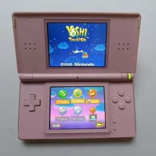 Nintendo DS Lite Rosa Console + 3 Giochi Originali