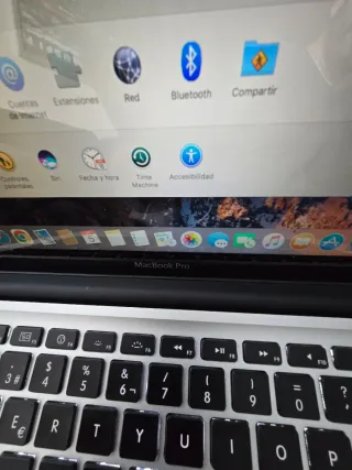 MacBook Pro A1278 Plata