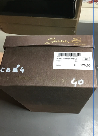 Mocassini Sara B. blu donna tg 40