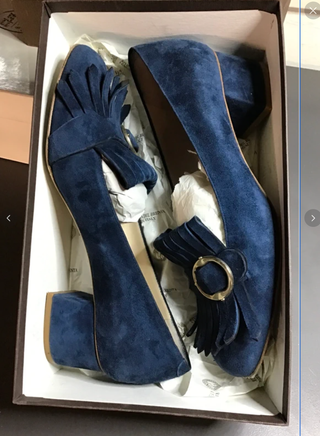 Mocassini Sara B. blu donna tg 40