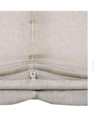 2 Estor plegables sin varilla ,beige