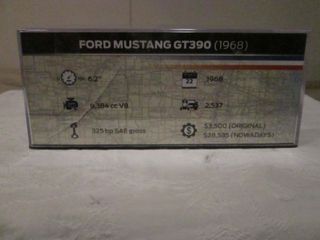 FORD MUSTANG GT 390 (1968) ESCALA 1/43