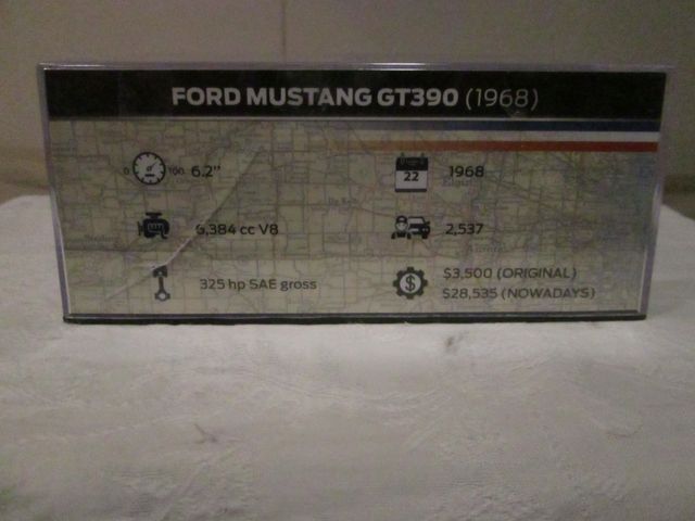 FORD MUSTANG GT 390 (1968) ESCALA 1/43