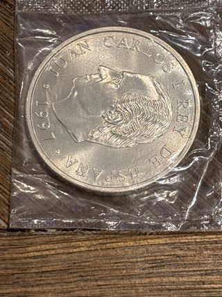 3 Monedas Plata 2000 Pesetas 1997 Juan Carlos I