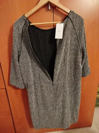 Vestido Mango manga tres cuartos