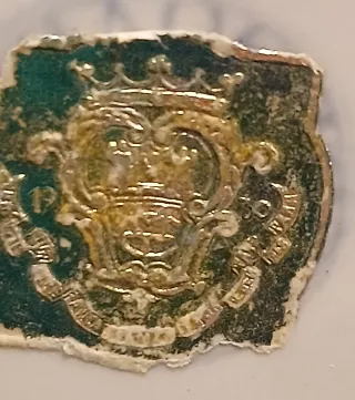 Plato porcelana china decorado 23cm