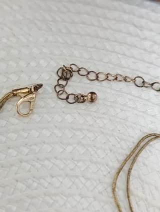 Gargantilla Vintage 80s Dorada Alta Bisutería