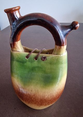 Figura Decorativa Cerámica Vintage