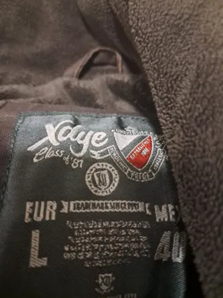 Chaqueta parka hombre