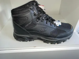 Botín Skechers Hombre Negro