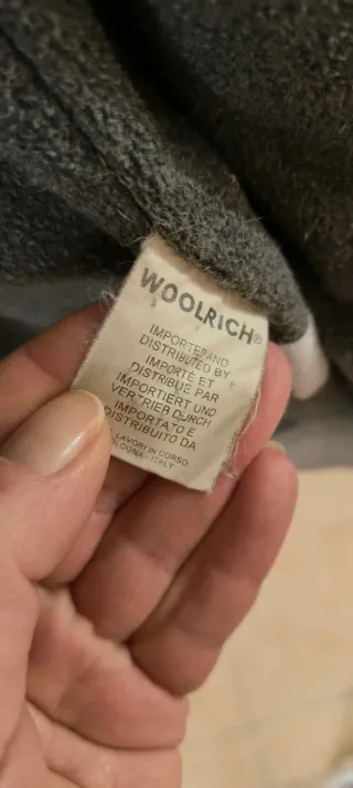 Giacca Woolrich uomo verde oliva