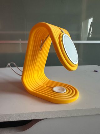 Cargador iPhone y Apple Watch Amarillo