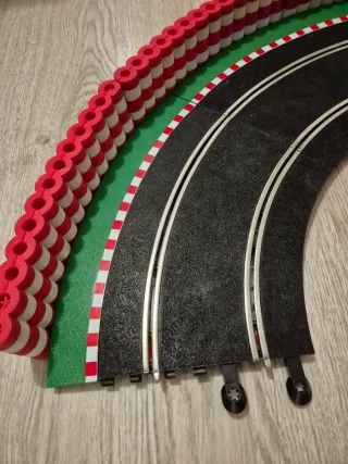 Scalextric pistas curva completa