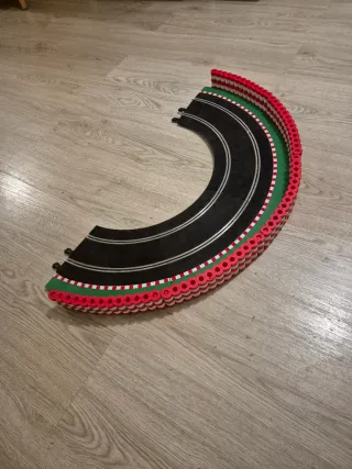 Scalextric pistas curva completa