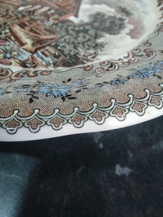 Platos llanos Viejo Molino La Cartuja de Sevilla