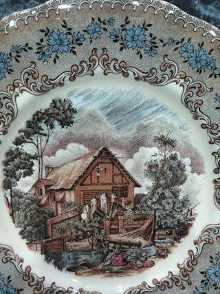 Platos llanos Viejo Molino La Cartuja de Sevilla