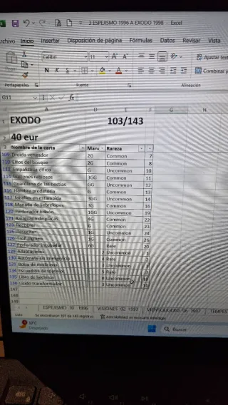 Colección Magic Exodo 103/143