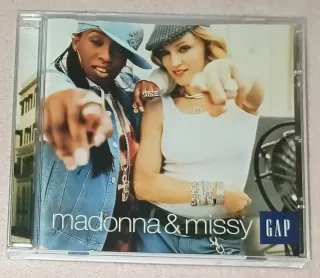 Madonna & Missy cdsingle into the Hollywood groove