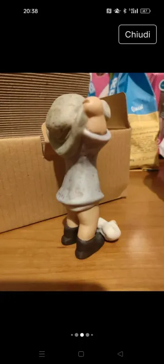 Statuina Goebel Nina Cappello della nonna