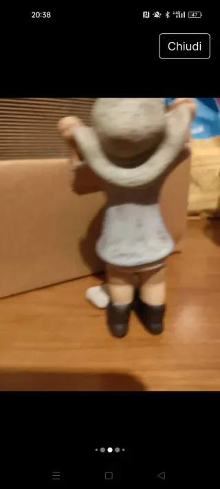 Statuina Goebel Nina Cappello della nonna