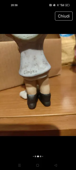 Statuina Goebel Nina Cappello della nonna