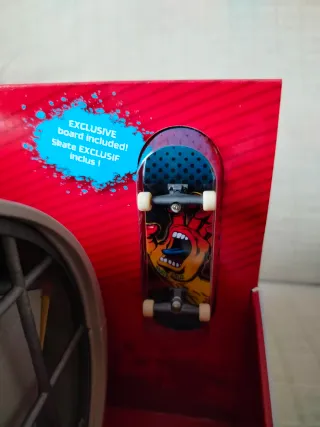 Tech Deck en su embalaje original, sin abrir.