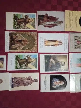 Cartoline e Santini Immagini Sacre