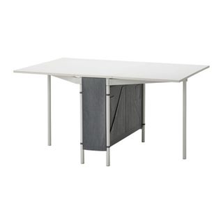 Mesa plegable IKEA Kallhall y 3 sillas