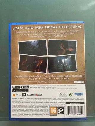 Uncharted Colección Legado de los Ladrones PS5