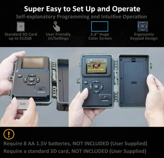 Cámara de Caza GardePro E6 HD 24MP Nueva