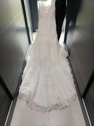 Vestido de Novia Atelier Diagonal  con Cancán
