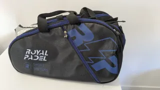 Paletero Royal Padel Negro y Azul