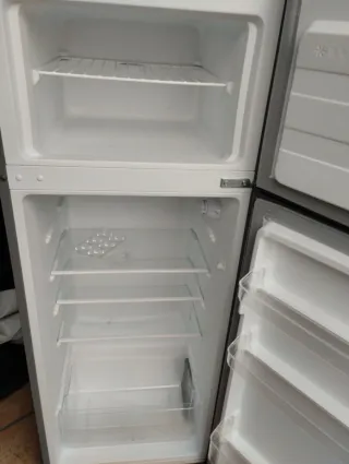 Nevera Candy plateada