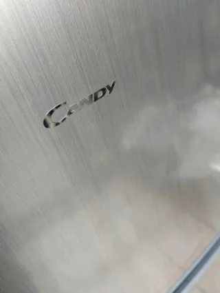 Nevera Candy plateada