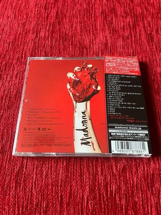 Madonna - Rebel Heart CD Japonés