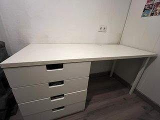 Escritorio Ikea SMÅSTAD blanco